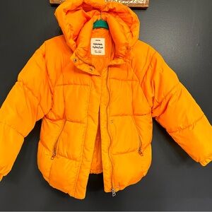 Zara kids size 9 puffer winter coat